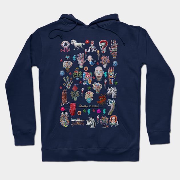 Pop surrealism Hoodie by diegomanuel